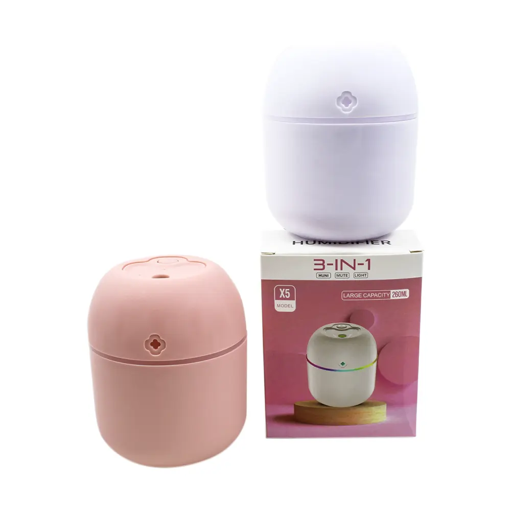 USB Portable Air Humidifier | 3-in-1 Humidifier, Mute & Light | For Home, Office & Car Mist Air Fresheners - Image 5